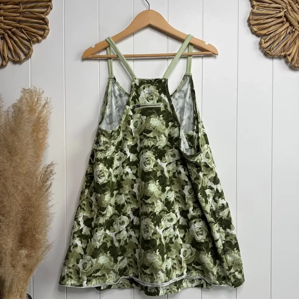 Free People romper mini dress hot shot one piece jumpsuit overalls shortalls XS